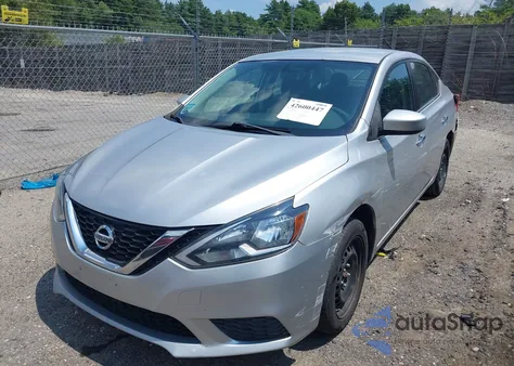 2016 Nissan Sentra Fe+ S/S/Sl/Sr/Sv z USA, uszkodzony, nr VIN 3N1AB7AP9GY264663
